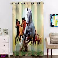 پرده مخمل رنس مدل C3-50051 ارتفاع 290 سانتی متر چند رنگ