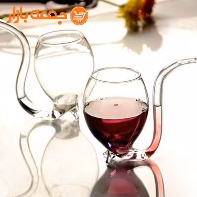 ست 6 عددی لیوان نی دار پیرکس