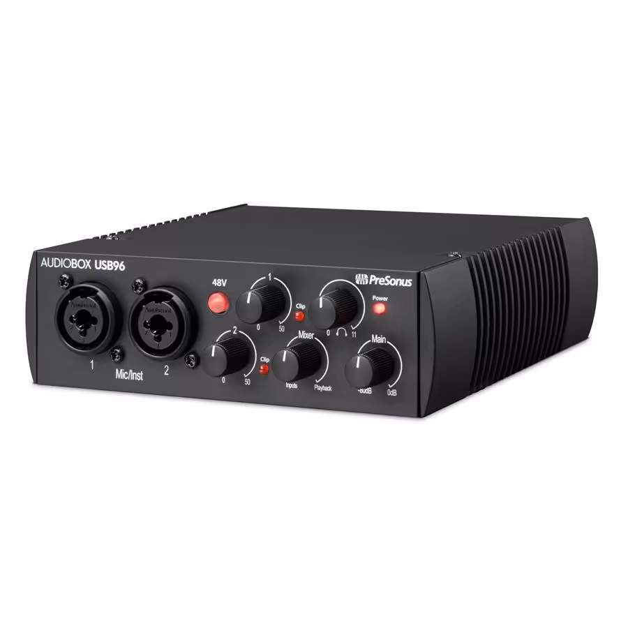 کارت صدا اکسترنال پریسونوس مدل AUDIOBOX USB96