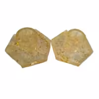 جاشمع قلمی رزینی دستساز طلایی