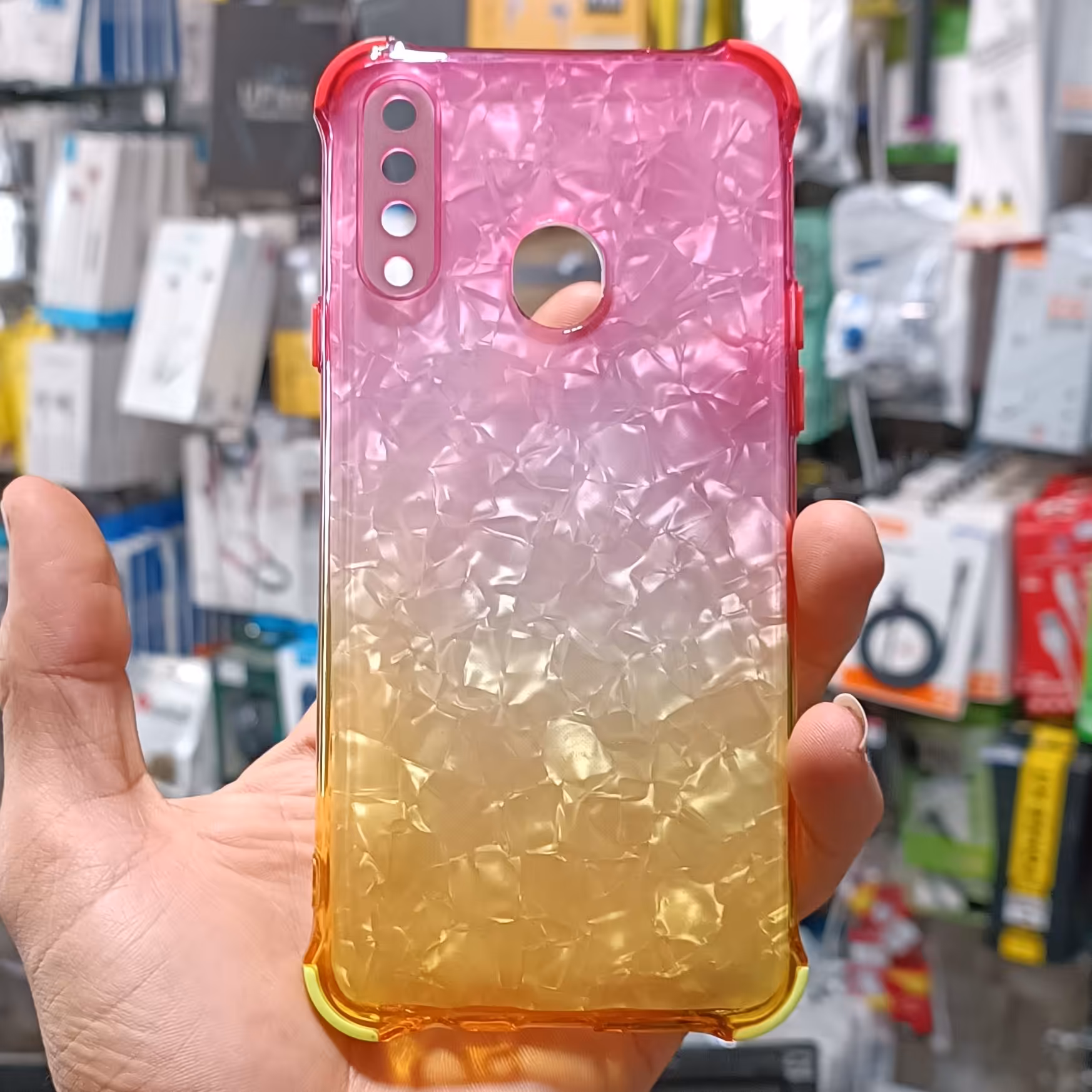 قاب گارد کاور Samsung a20s ایربگ دار چند رنگ سامسونگ ا بیست اس 