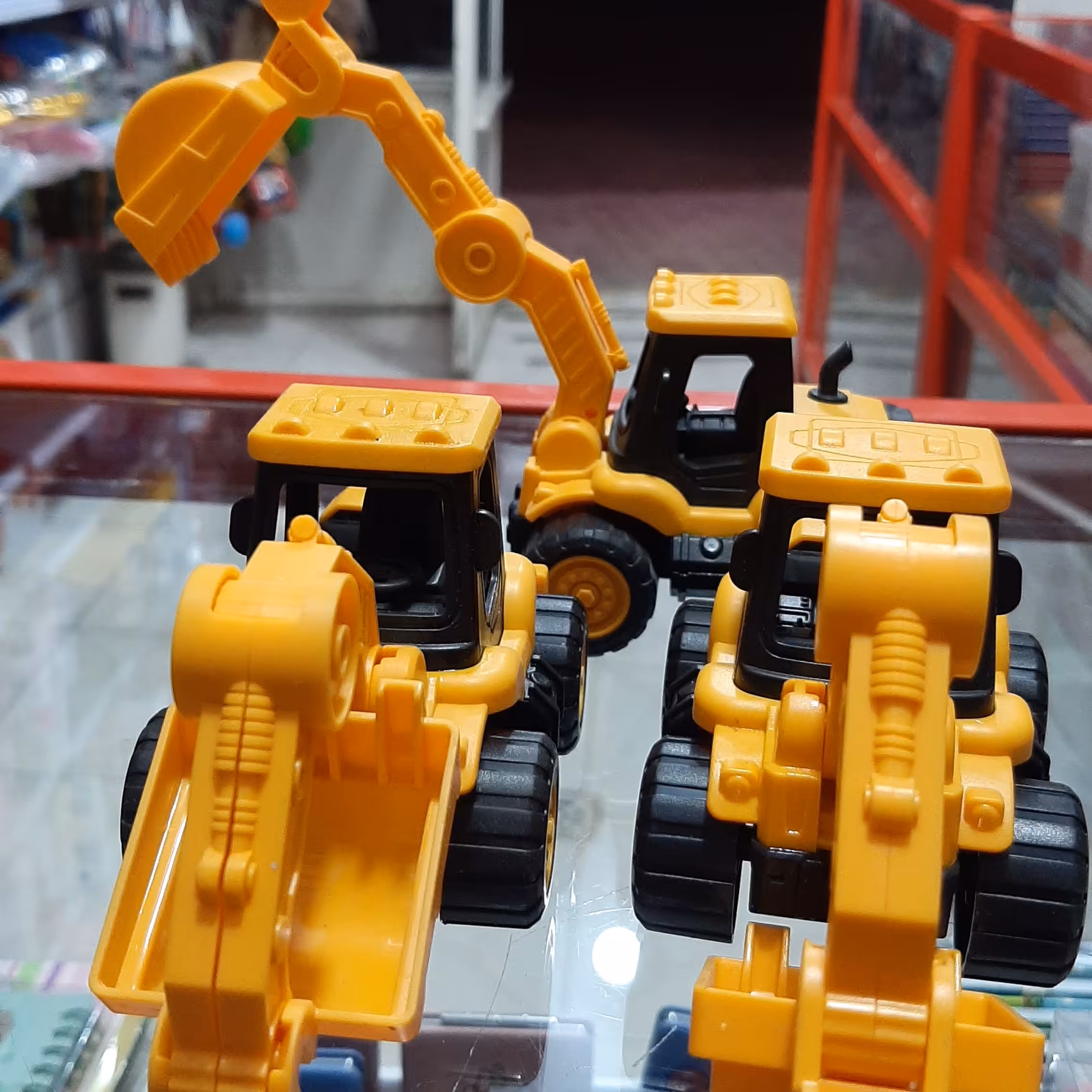 ماشین اسباب بازی مدل بیل مکانیکی قدرتی جنس نشکن 