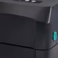 لیبل پرینتر رومیزی گینشا مدل GS 2406T USB