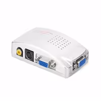 مبدل VGA به AV وی نت همراه با کابل برق مدلV-COVGA2AV