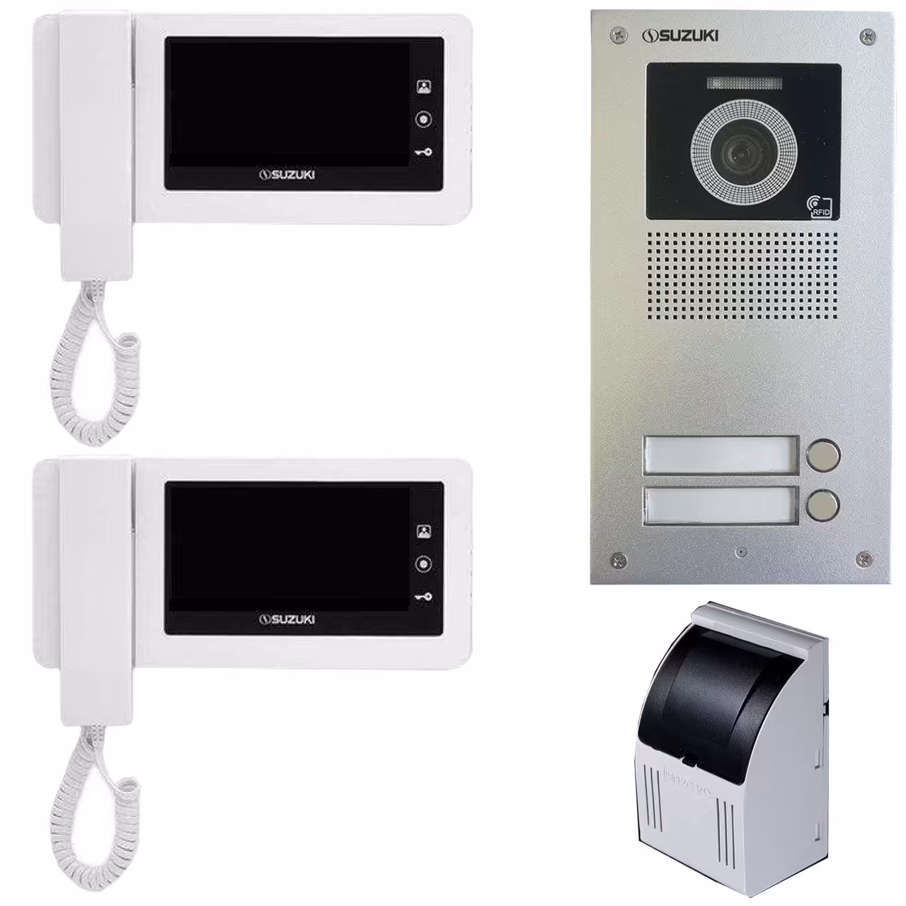 آیفون تصویری 2 واحدی کارتی  حافظه دار 415