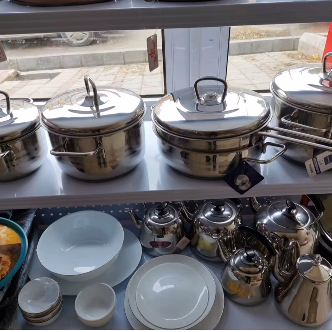 قابلمه استیل 9 پارچه کرکماز ترکیه