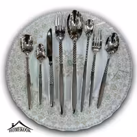 سرویس 24 نفره قاشق چنگال دهنه اروپایی 144 پارچه