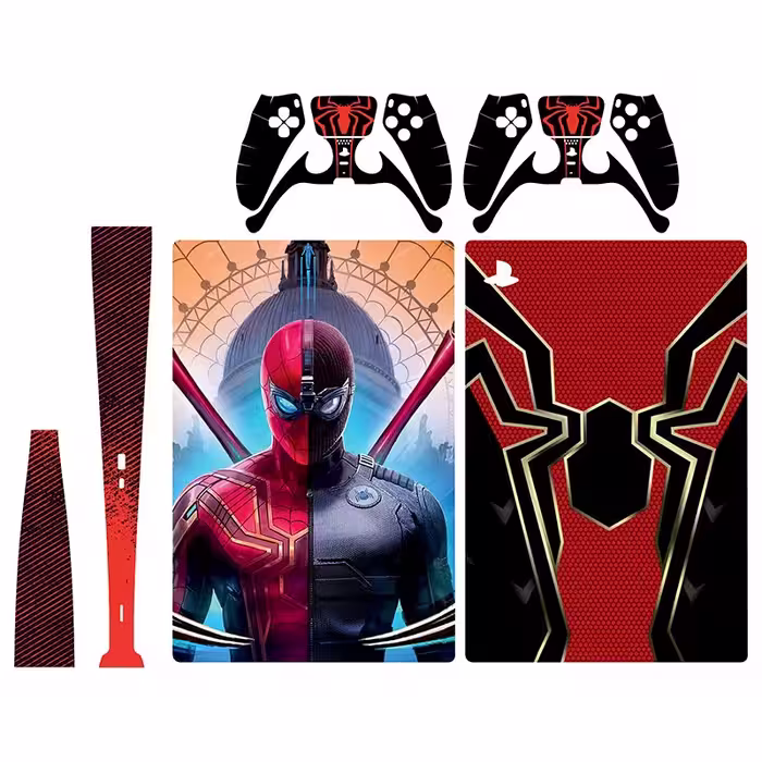 اسکین(برچسب)Playstation 5-مدل دیجیتال -طرح spiderman  -کد3-سفارشی