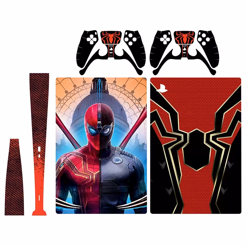 اسکین(برچسب)Playstation 5-مدل دیجیتال -طرح spiderman  -کد3-سفارشی