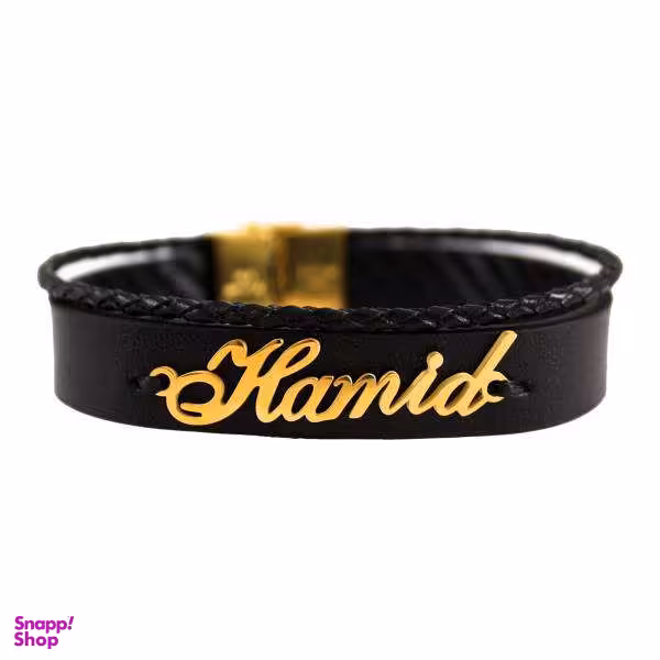 دستبند نقره زنانه طرح حمید کد 01