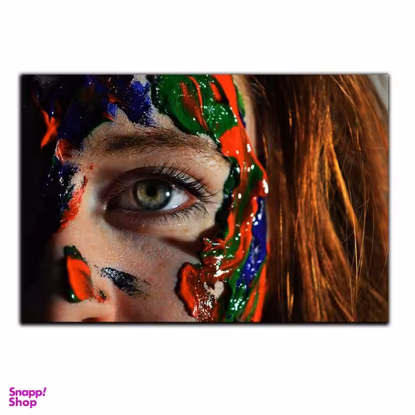 تابلو شاسی بکلیت طرح نقاشی چهره مدل SH-7281