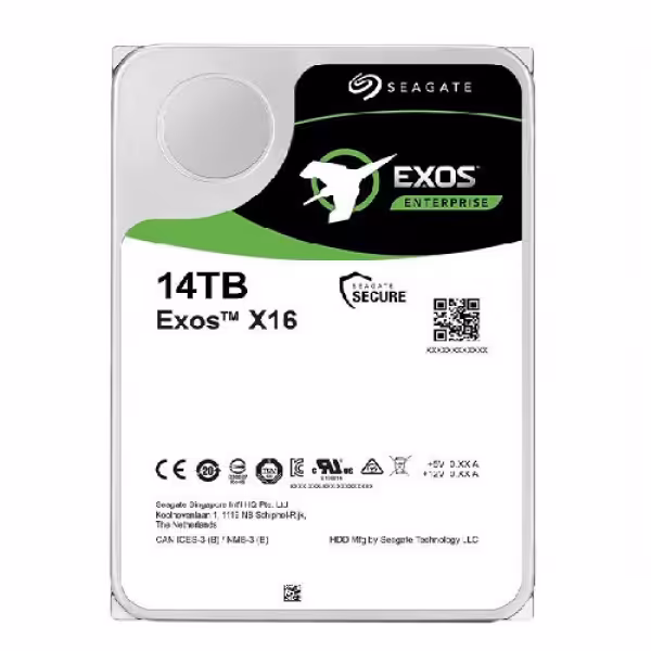 هارد دیسک اینترنال سیگیت 14 ترابایت seagate Exos X16 ST14000NM001G 7200 RPM