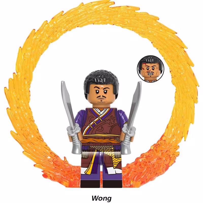 لگو وانگ دوست دکتر استرنج با حلقه آتش و دو چهره