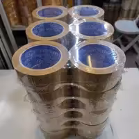 چسب پهن قهوه ای 90 یارد مارک جانسون JANSON کارتن 72 عددی