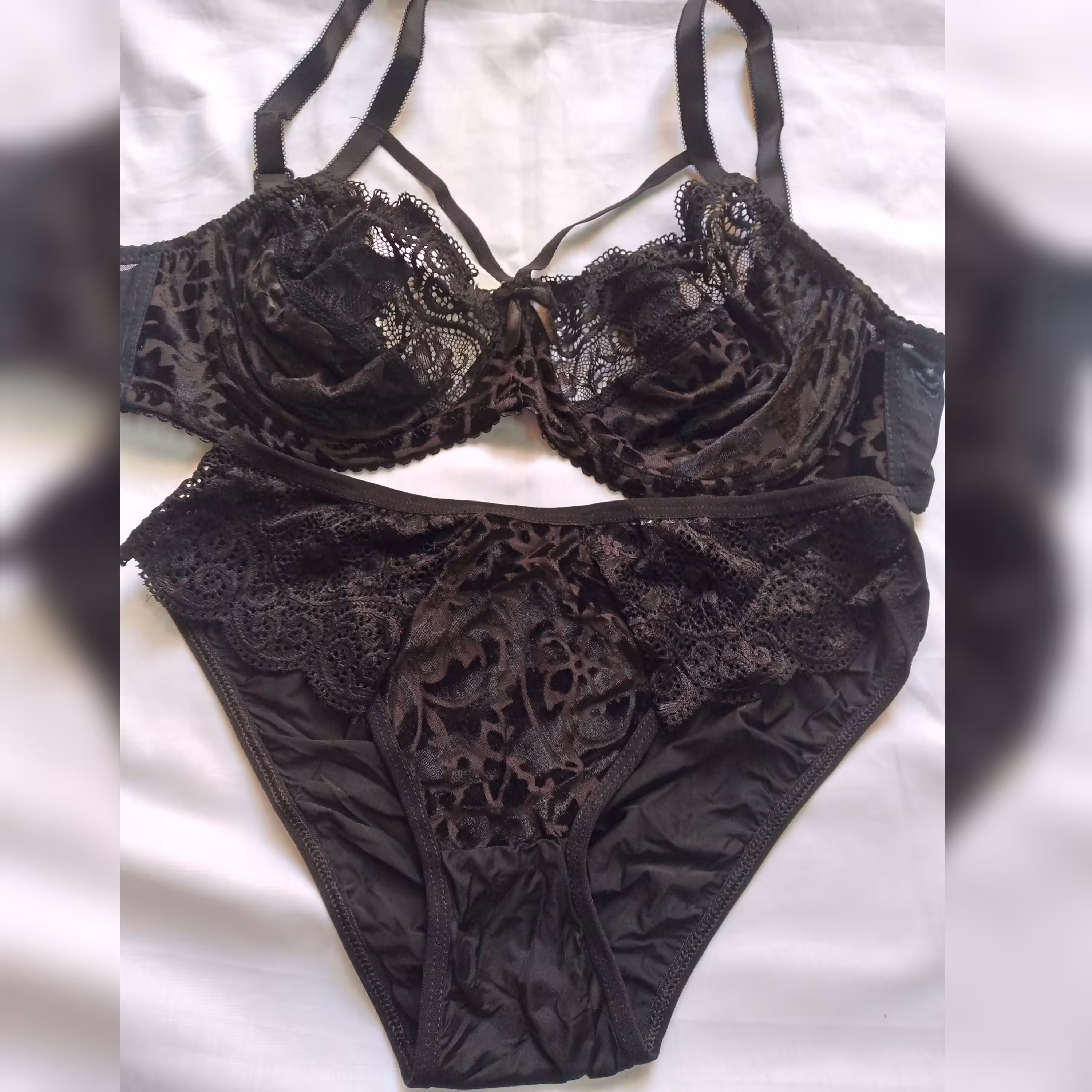 ست لباس زیر تابستانی مخمل اعلافنردار