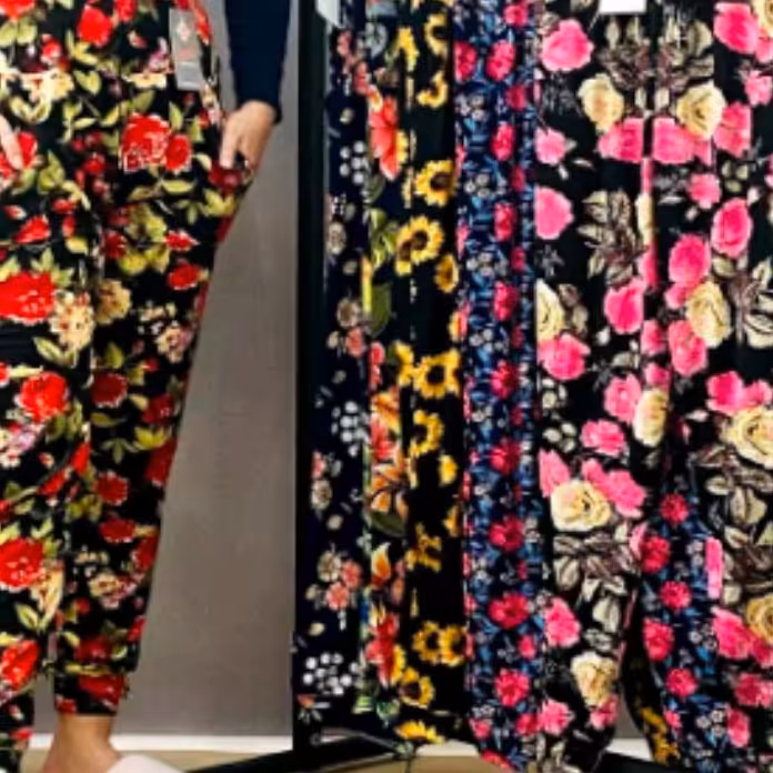 شلوارزنانه گیاهی   گلدار فری سایز