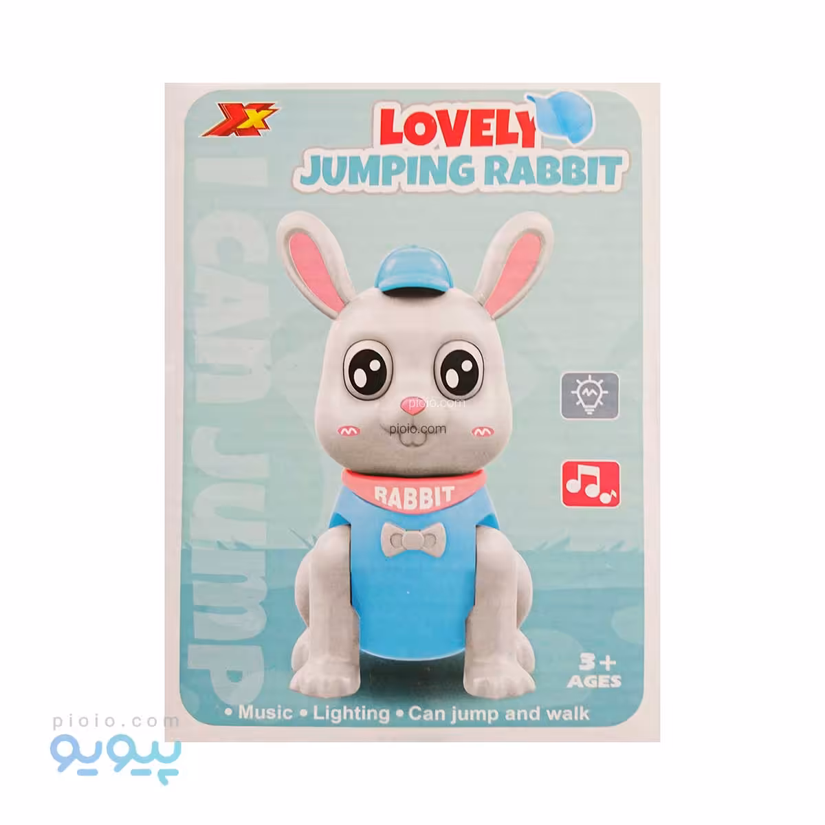 ربات خرگوش حرکتی و موزیکال آیتم 232 تک و عمده