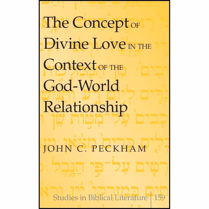 کتاب زبان اصلی The Concept of Divine Love in the Context of the GodWorld Relatio