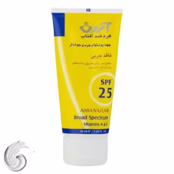 کرم ضد آفتاب آردن مدل SPF25، حجم 50 میلی‌لیتر
