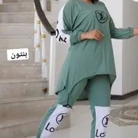 تونیک شلوار Lv جنس کرپ