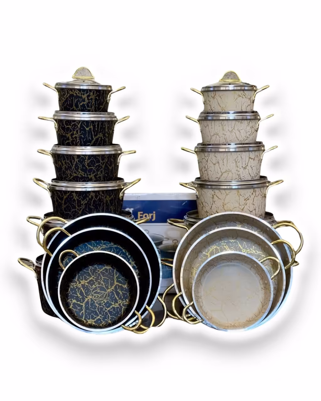 سرویس ماربل 15 پارچه مارک کوشا