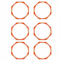 حلقه چابکی شش ضلعی بسته 6 عددی کد SA-9002