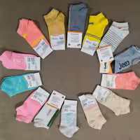 جوراب خوشگل دخترانه پسرانه پک 3 عددی