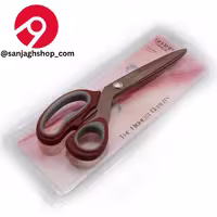 قیچی خیاطی قیچی شارپ قیچی شارپ دسته زرشکی قیچی خیاطی تیتانیوم شارپ