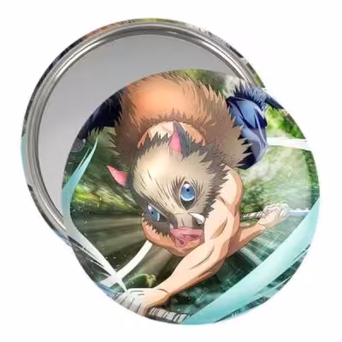 آینه جیبی خندالو مدل اینوسکه انیمه شیطان کش کد 13690