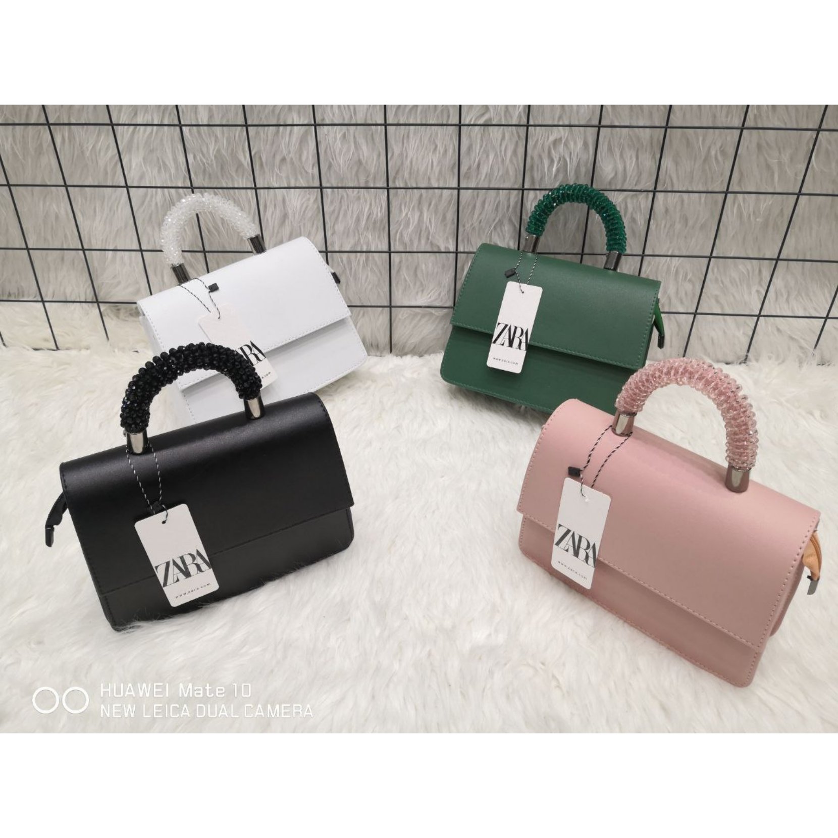 کیف دسته نگینی