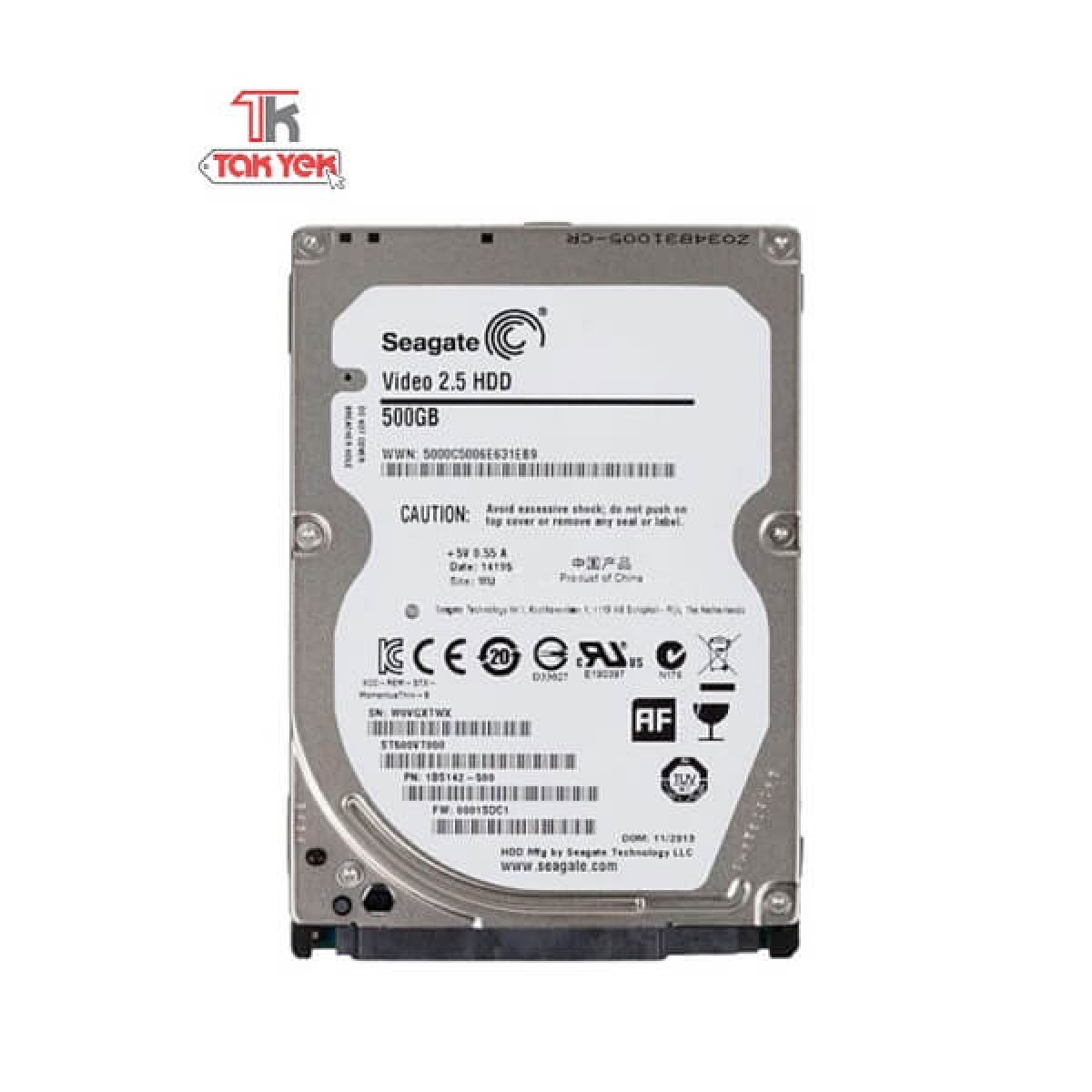 هارد لپ تاپ سیگیت seagate 500GB
