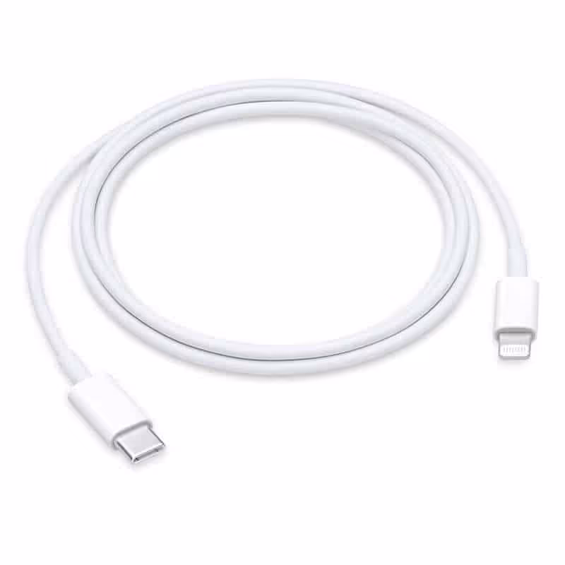 کابل شارژ USB-C به لایتنینگ اورجینال اپل
