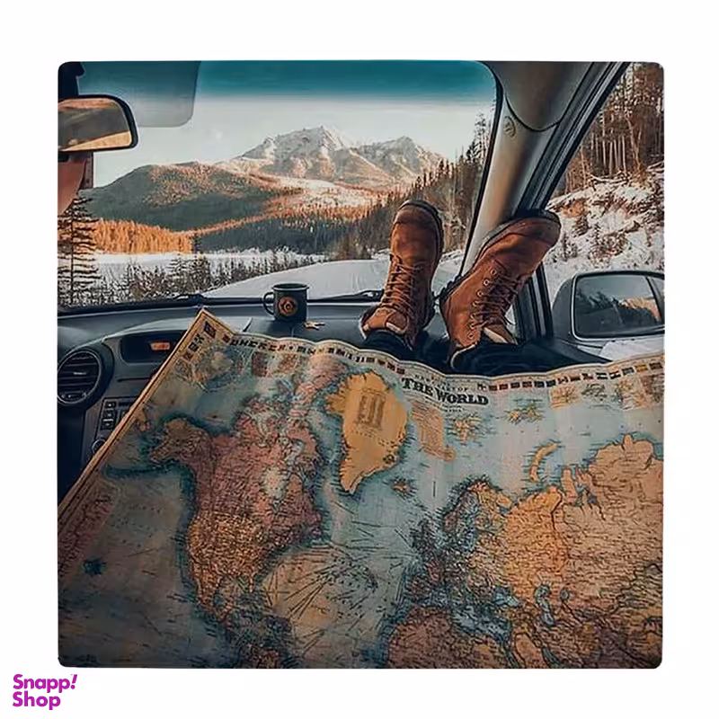 زیر لیوانی طرح نقشه جغرافیا کد 5923146_4541