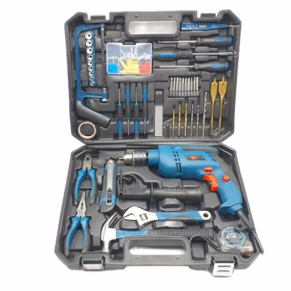 مجموعه 100 عددی دریل چکشی باس مدل BS-1308