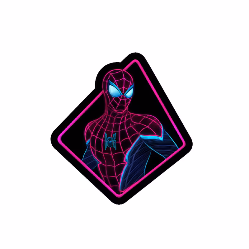 استیکر تزئینی موبایل طرح اسپایدرمن کد STM750