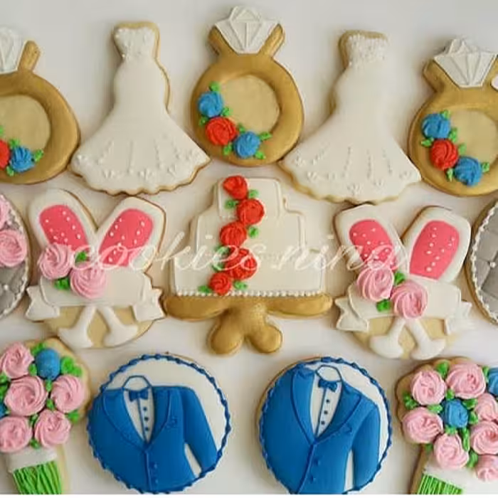 کوکی دکوراتیو نامزدی عروسی