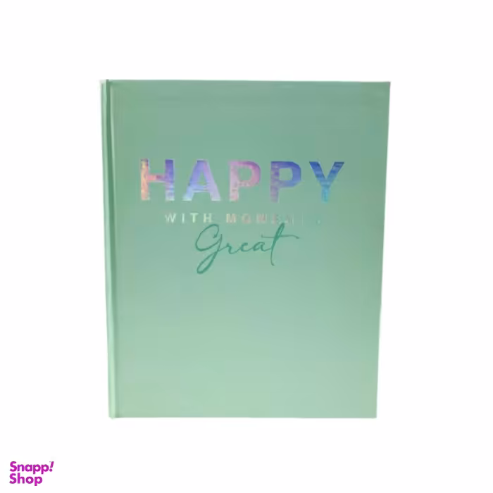 دفتر پلنر 80 برگ ته چسب استیکر دار کد hp4