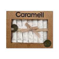 دستمال 7 عددی دست و صورت ارگانیک کارامل Caramell