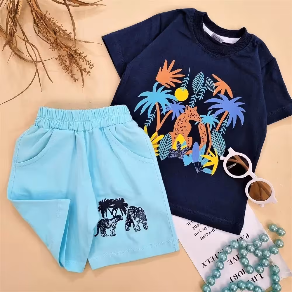 تی شرت و شلوارک کارتونی