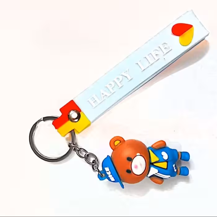 سر کیلدی سیلیکونی جنس عالی مدل خرس اسپورت