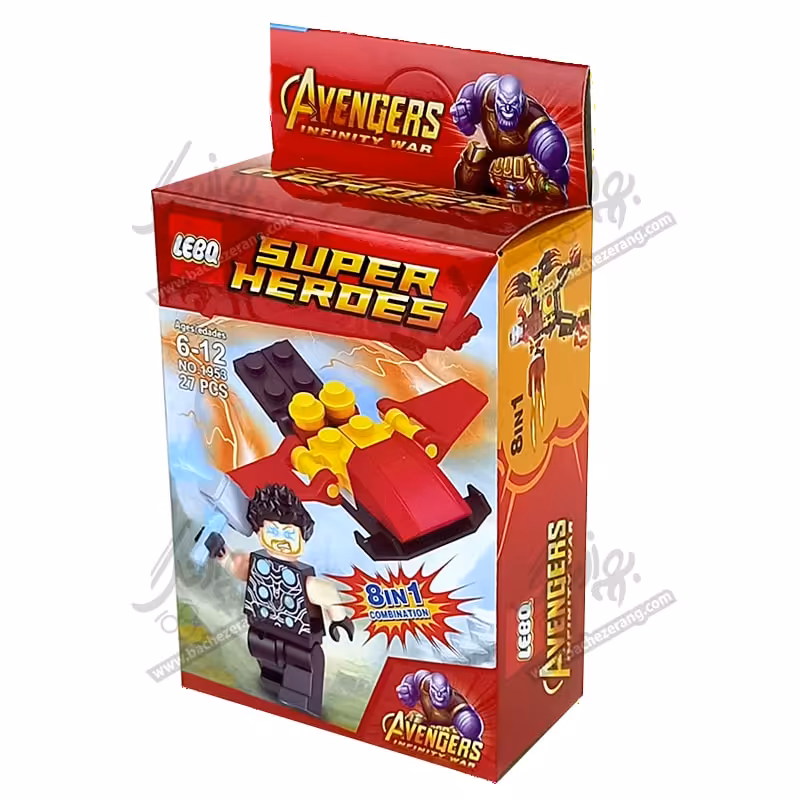 لگو ساختنی ثور به همراه هواپیما کد 1953