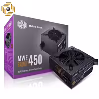 منبع تغذیه کامپیوتر کولر مستر مدل MWE Bronze 450