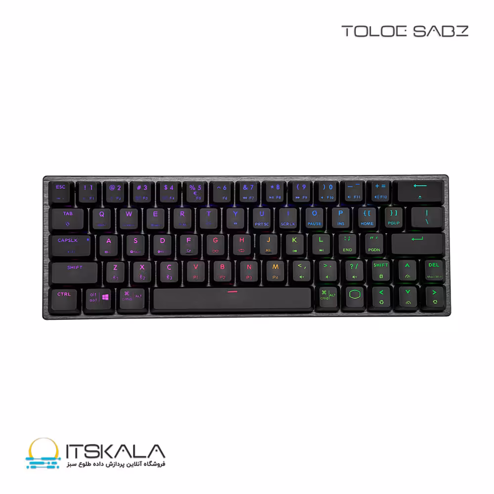 قیمت و خرید کیبورد کولر مستر مدل SK622 SPACE GRAY GKTR1 | ITSKALA