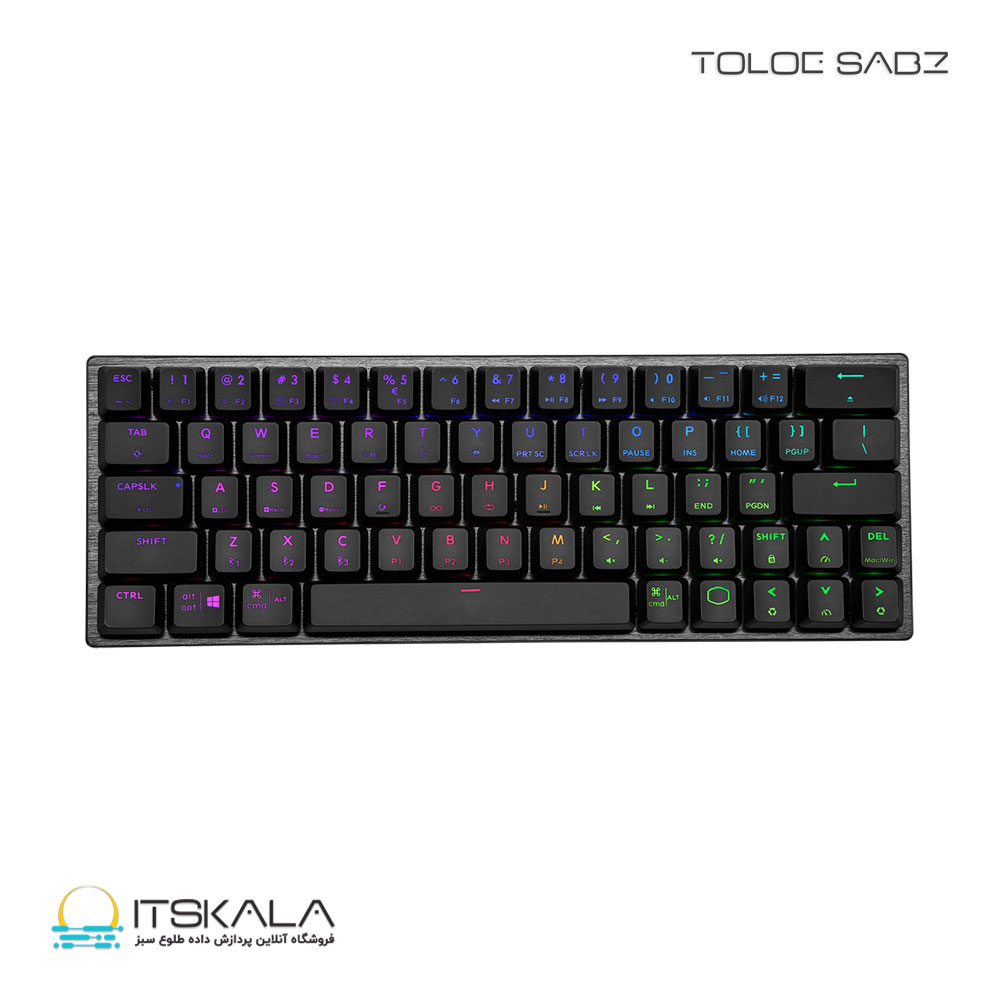 قیمت و خرید کیبورد کولر مستر مدل SK622 SPACE GRAY GKTR1 | ITSKALA