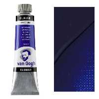 	 رنگ روغن ون گوگ ULTRAMARINE حجم 40 میل کد 504 سری 1