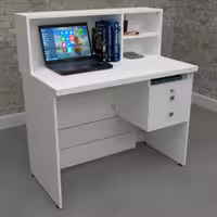 میز تحریر کانتر دار دوکشو