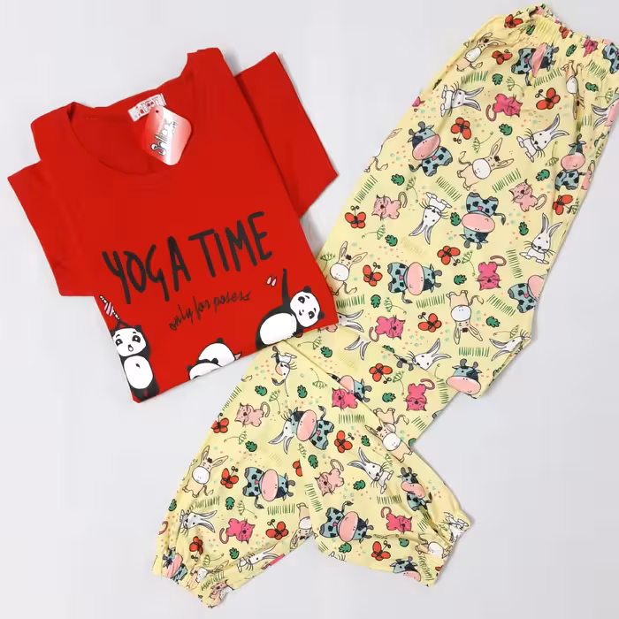 ست تیشرت و شلوار پیشنهادی
فری سایز تا 44