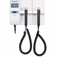 پنل ست معاینه دیواری دارای دو دسته مدل Ri-Former با نور هالوژن 3/5‌ ولت