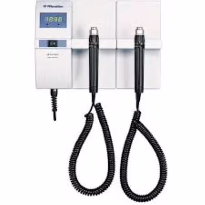 پنل ست معاینه دیواری دارای دو دسته مدل Ri-Former با نور هالوژن 3/5‌ ولت