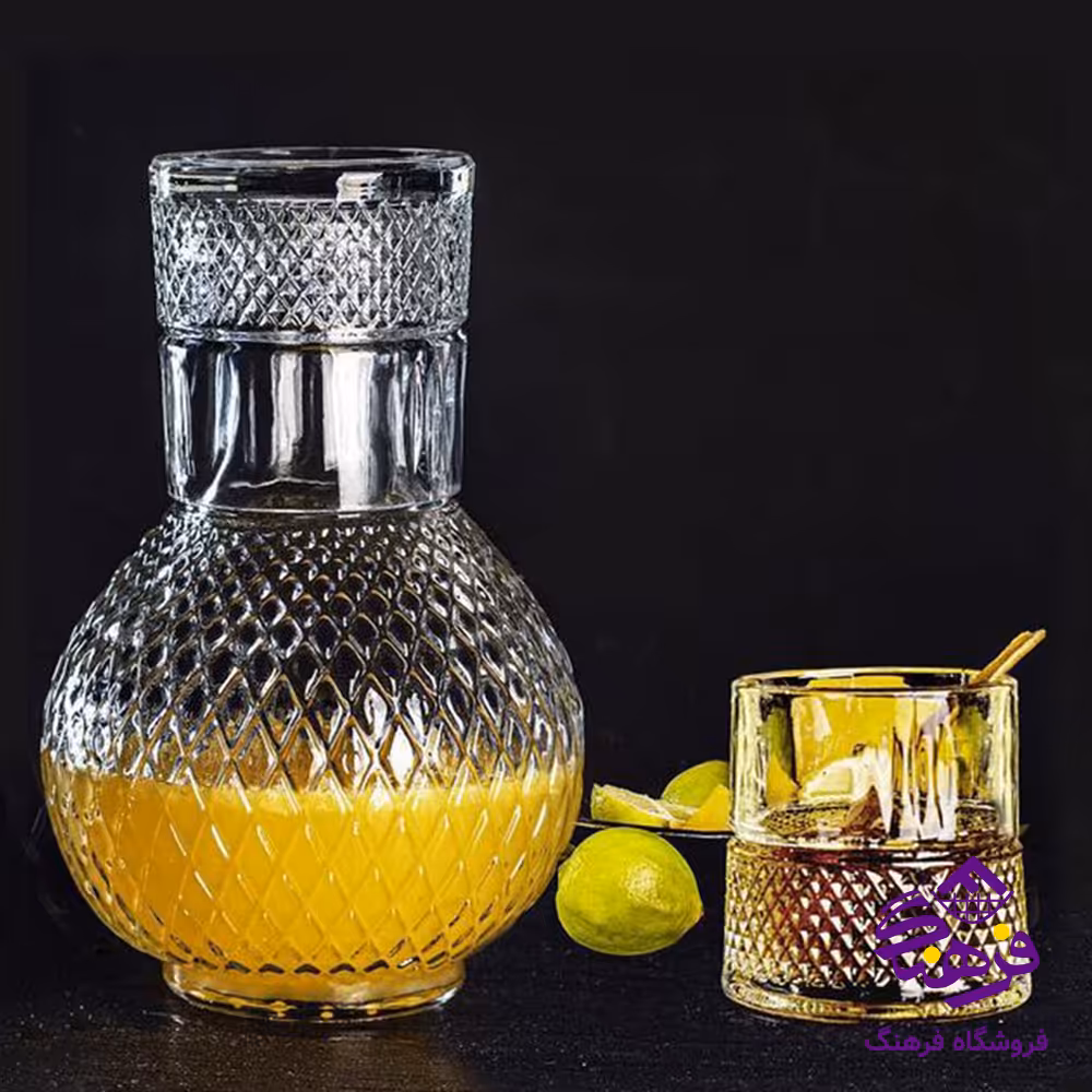 جام و لیوان تورین ارت فانتزی بلور کاوه